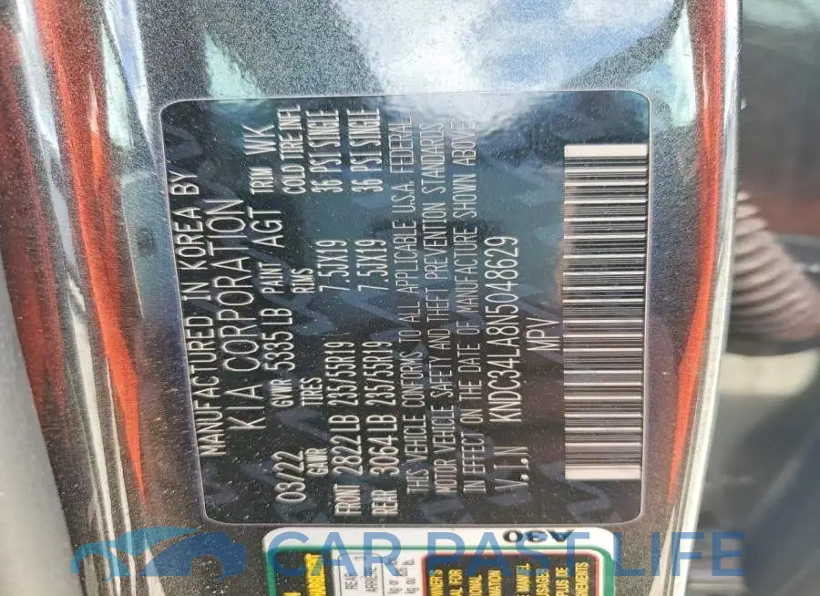 KNDC34LA8N5048629# 12