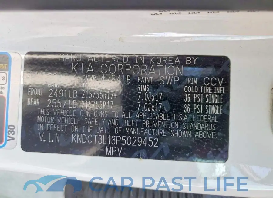 KNDCT3L13P5029452# 13