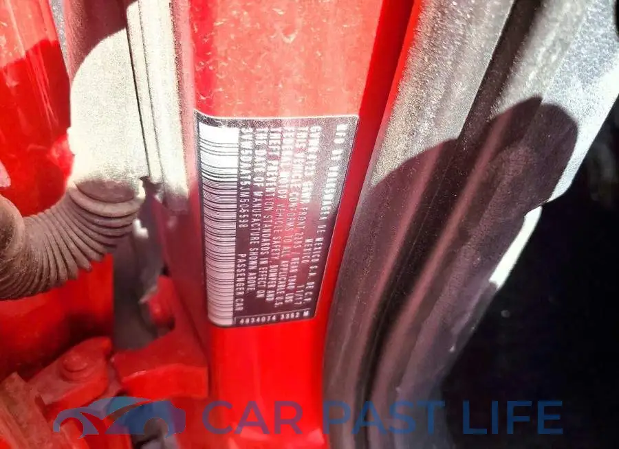 3VW5DAAT5JM505598# 12