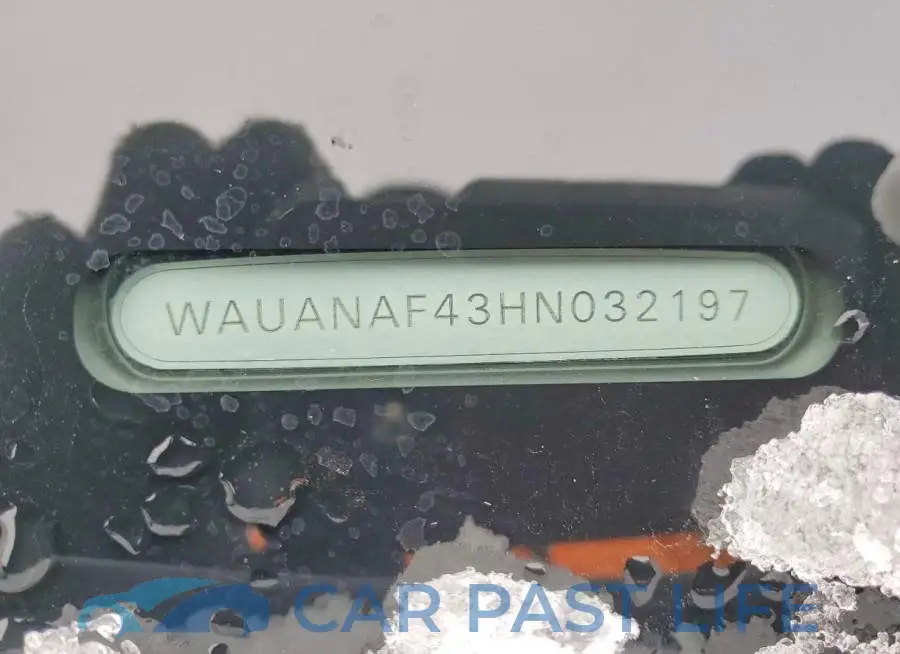 WAUANAF43HN032197# 12