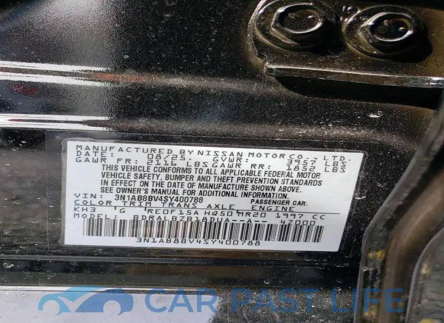 3N1AB8BV4SY400788# 13