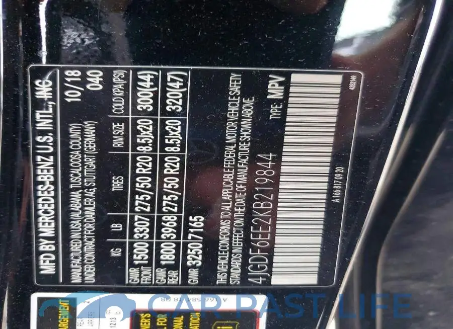 4JGDF6EE2KB219844# 13