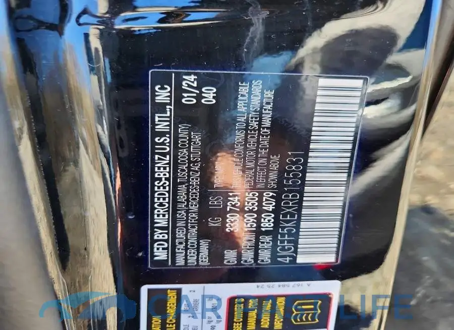 4JGFF5KEXRB155831# 13