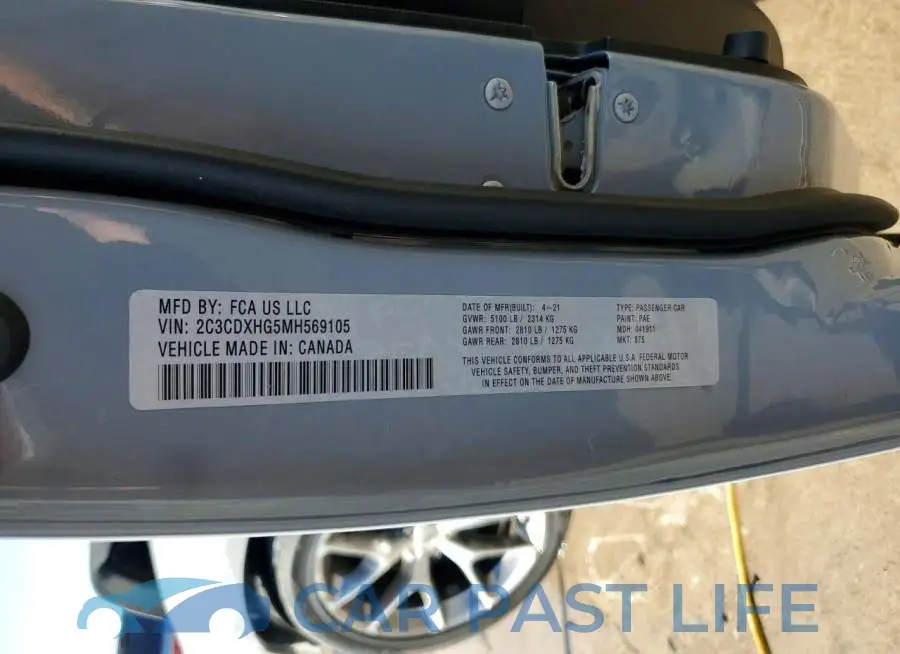 2C3CDXHG5MH569105# 12