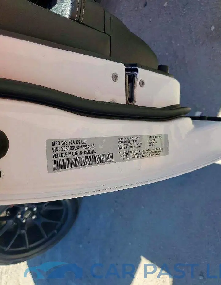 2C3CDXL94MH524648# 12
