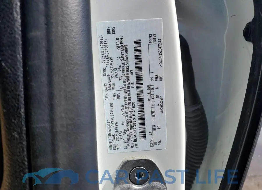5LMCJ2D93NUL21828# 14