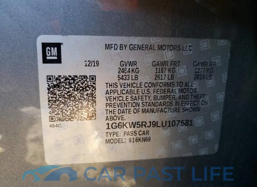 1G6KW5RJ9LU107581# 12