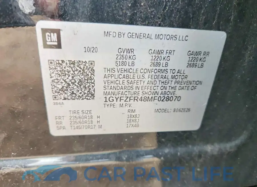1GYFZFR48MF028070# 13