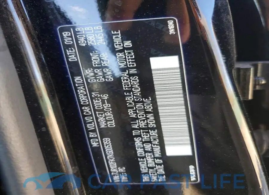 7JR102FK7KG005359# 12
