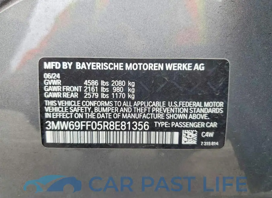 3MW69FF05R8E81356# 13