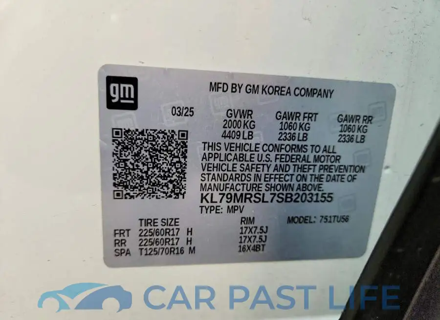 KL79MRSL7SB203155# 14