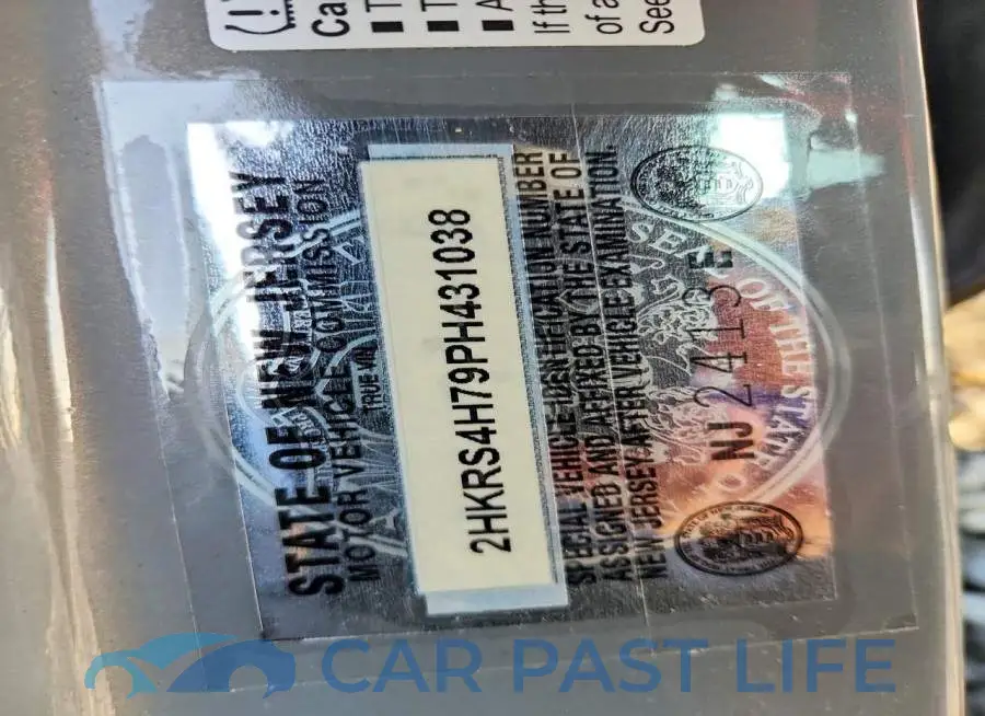 2HKRS4H79PH431038# 13