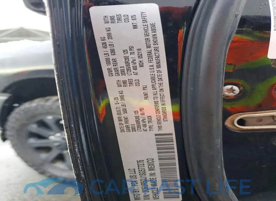 3C6UR5DJ1SG577276# 12
