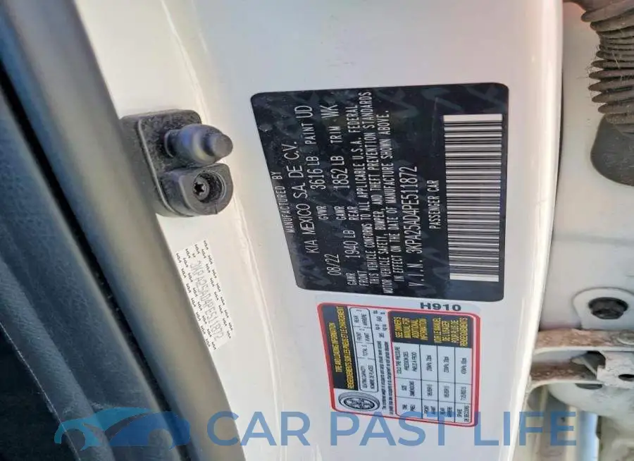 3KPA25AD4PE511872# 12