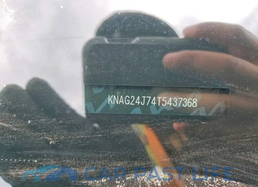 KNAG24J74T5437368# 12