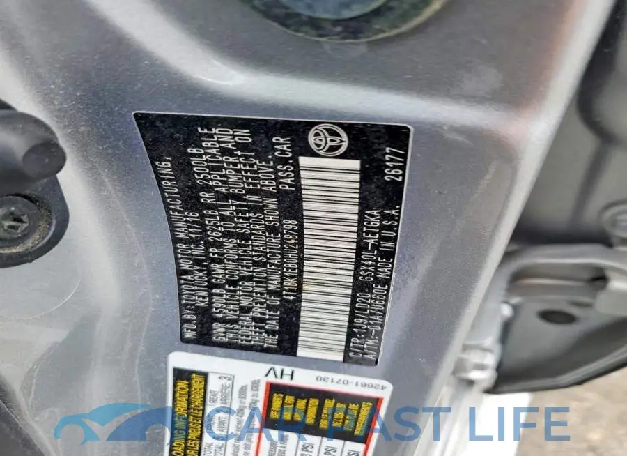 4T1BK1EB0HU248798# 12