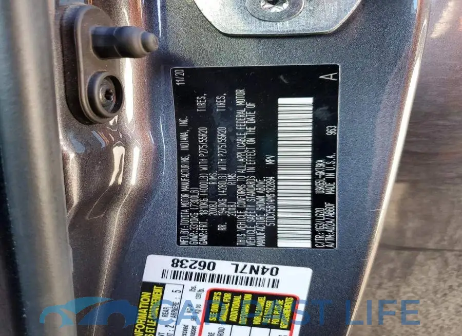 5TDCY5B14MS182894# 13