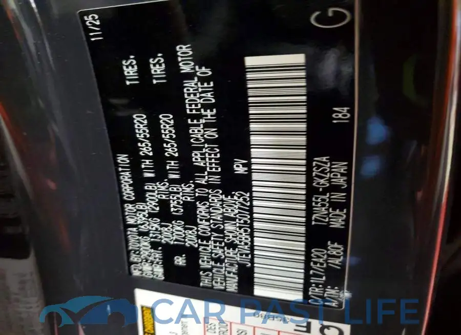 JTEVA5BR5T5077252# 13