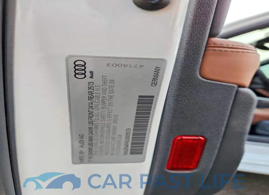 WAUENAF40LN005579# 12