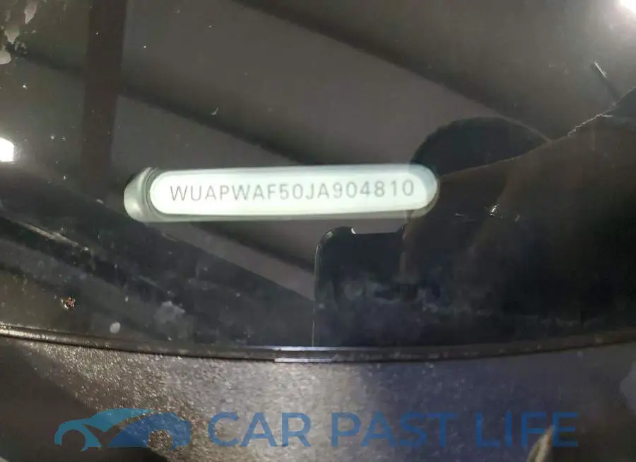 WUAPWAF50JA904810# 13