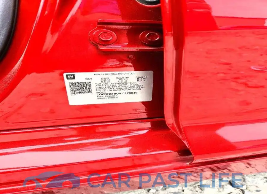 1G6DN5RK8L0128840# 12