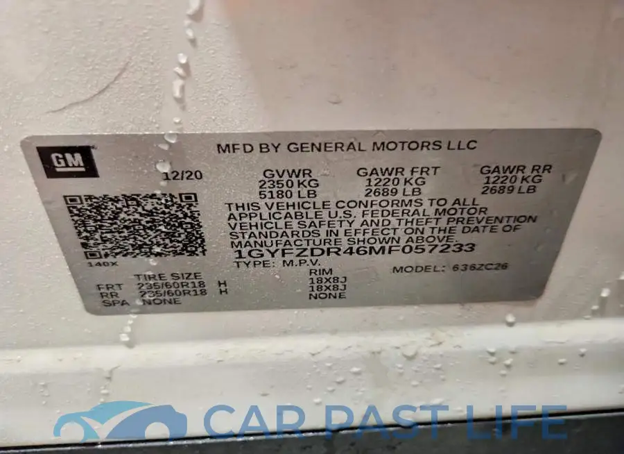1GYFZDR46MF057233# 14