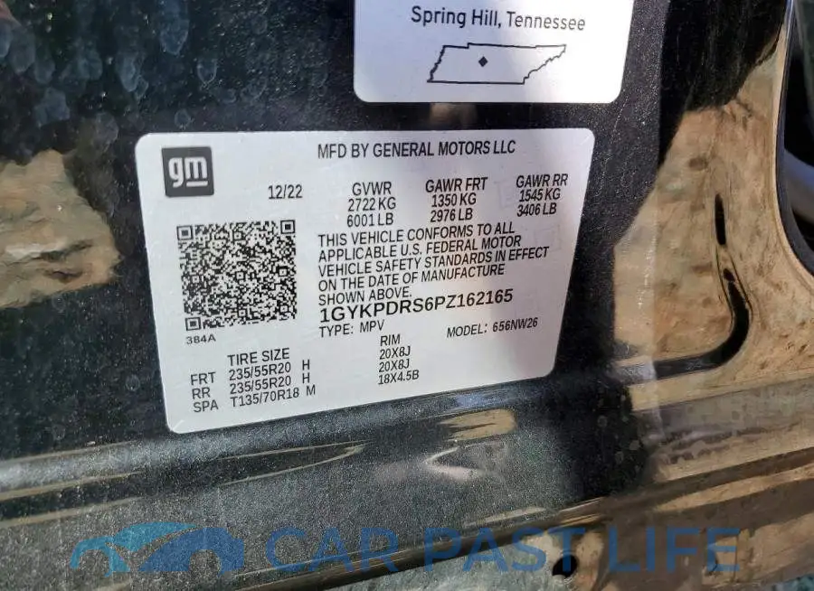 1GYKPDRS6PZ162165# 14