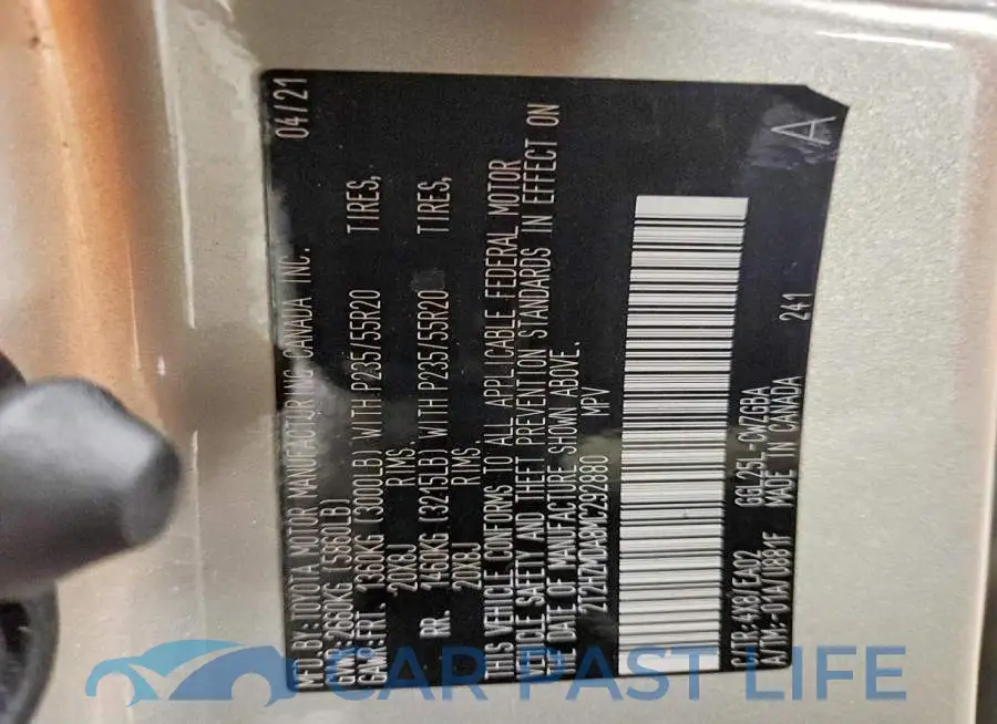 2T2HZMDA8MC292880# 13