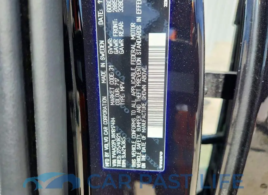 YV4A22PLXN1817484# 14