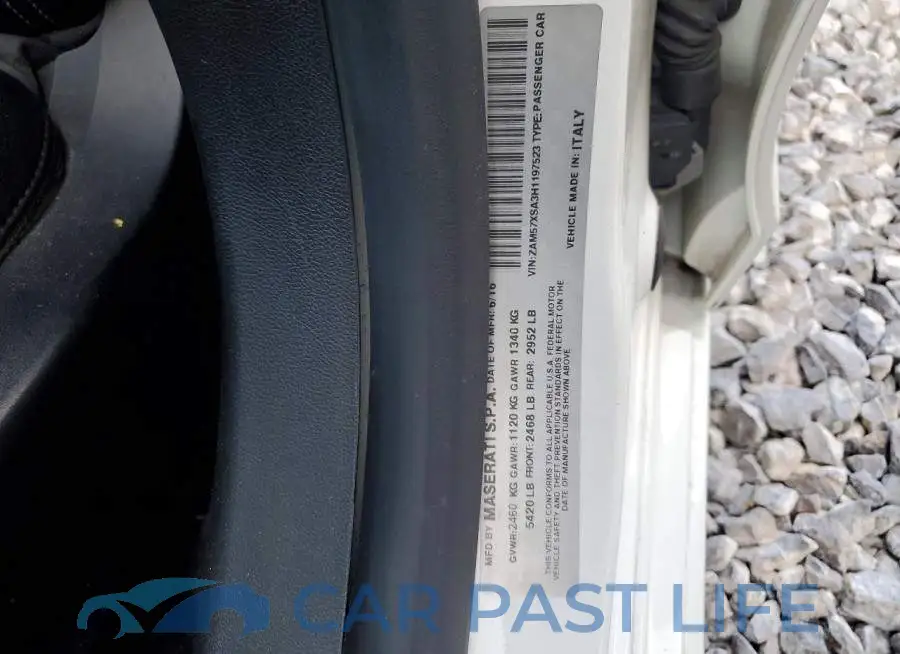 ZAM57XSA3H1197523# 12