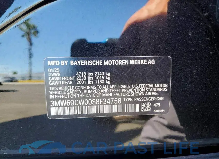 3MW69CW00S8F34758# 13