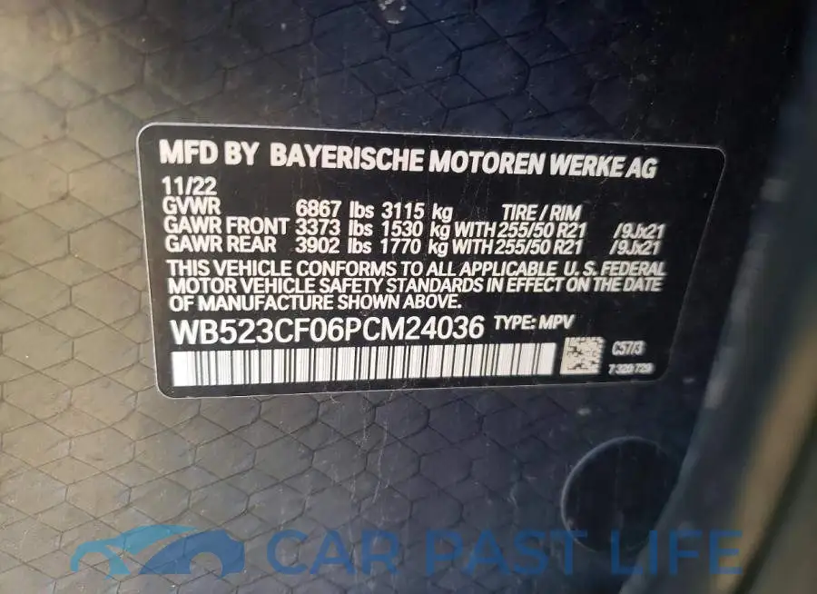 WB523CF06PCM24036# 13