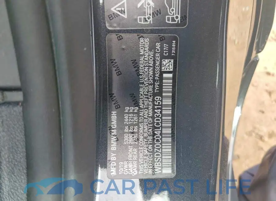 WBSDZ0C04LCD34159# 12