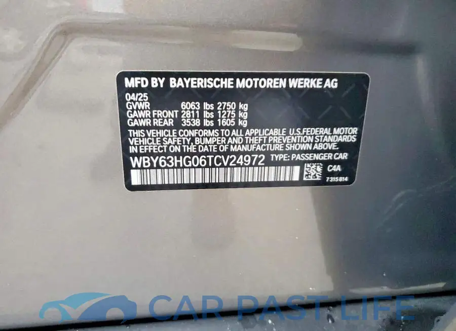 WBY63HG06TCV24972# 12