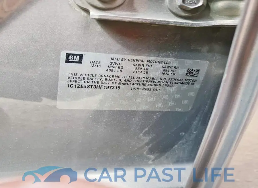 1G1ZE5ST0HF197315# 12