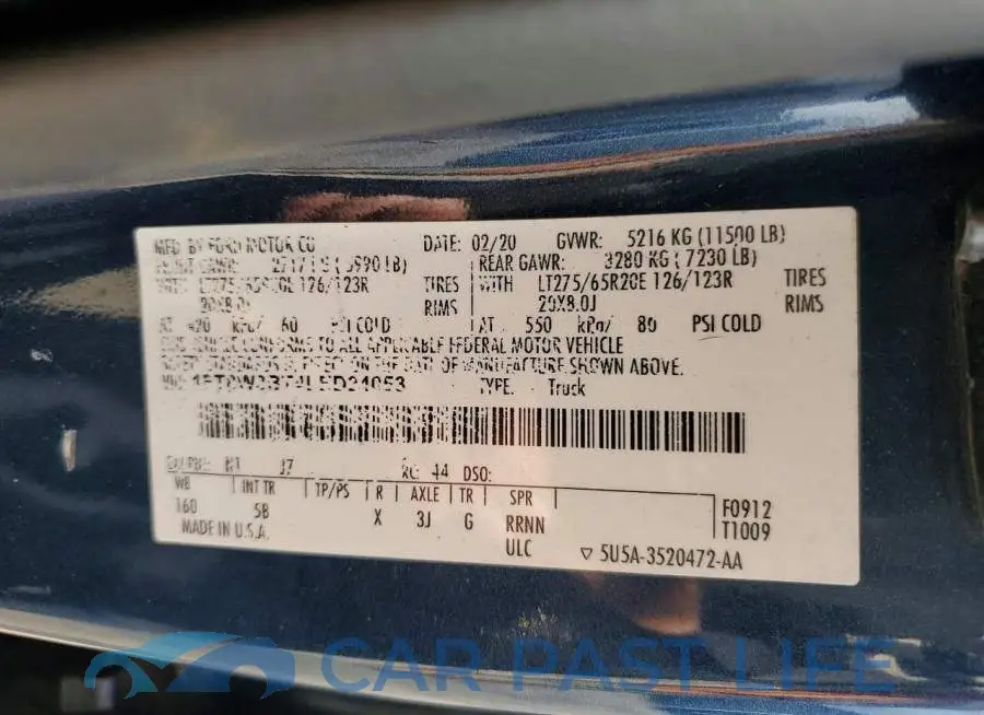 1FT8W3BT4LED24053# 12