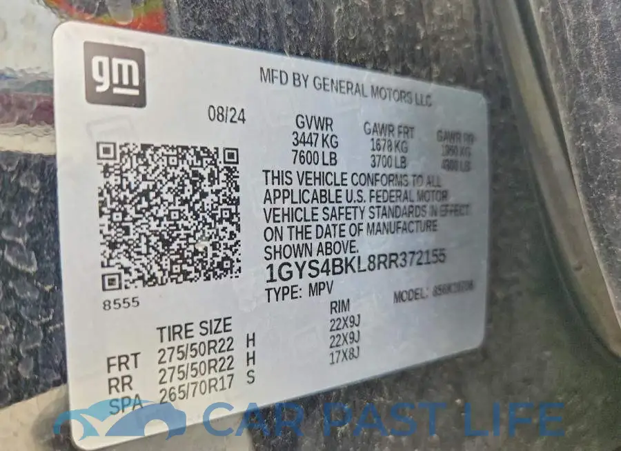 1GYS4BKL8RR372155# 13