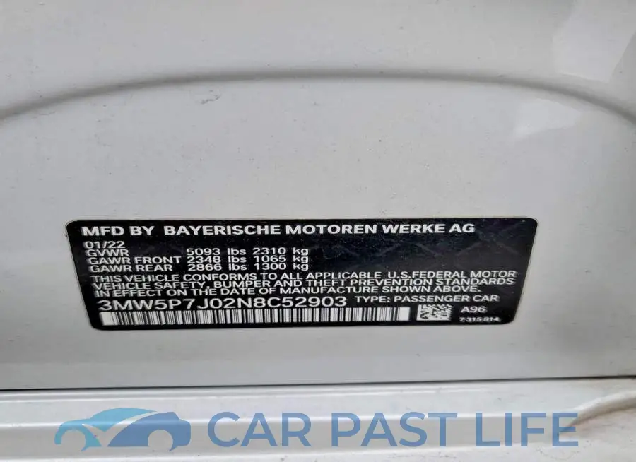 3MW5P7J02N8C52903# 12