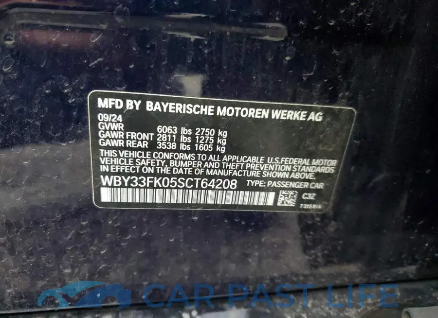 WBY33FK05SCT64208# 12