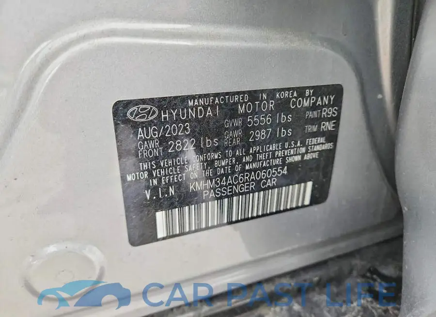 KMHM34AC6RA060554# 12