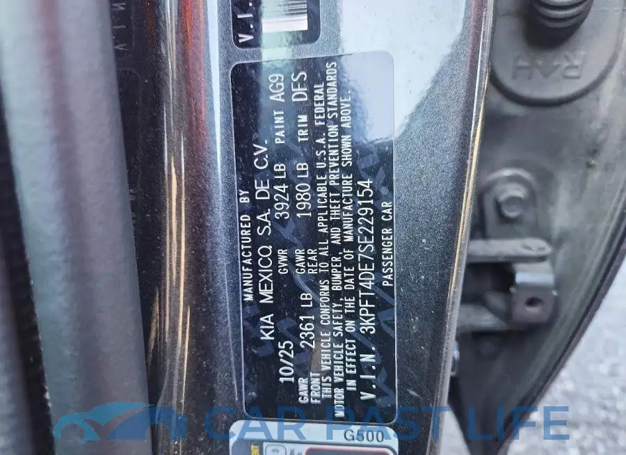 3KPFT4DE7SE229154# 13