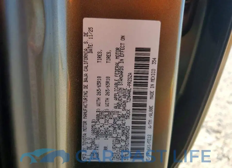 3TMLB5FN3TM055423# 12