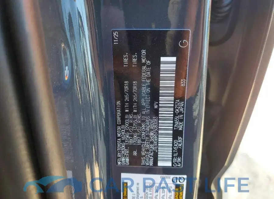 JTEVA5BR5T5083083# 13