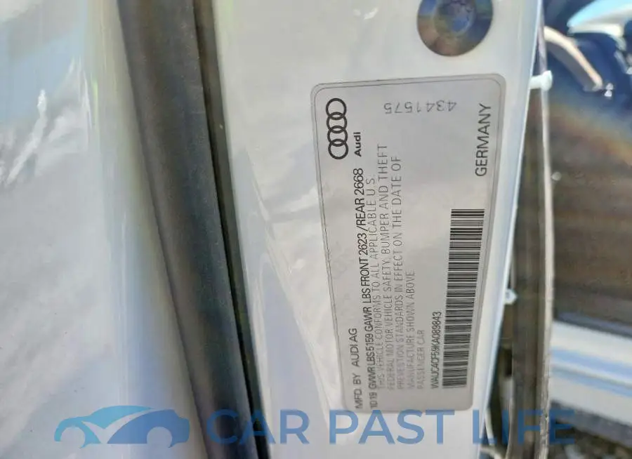 WAUC4CF59KA089843# 12