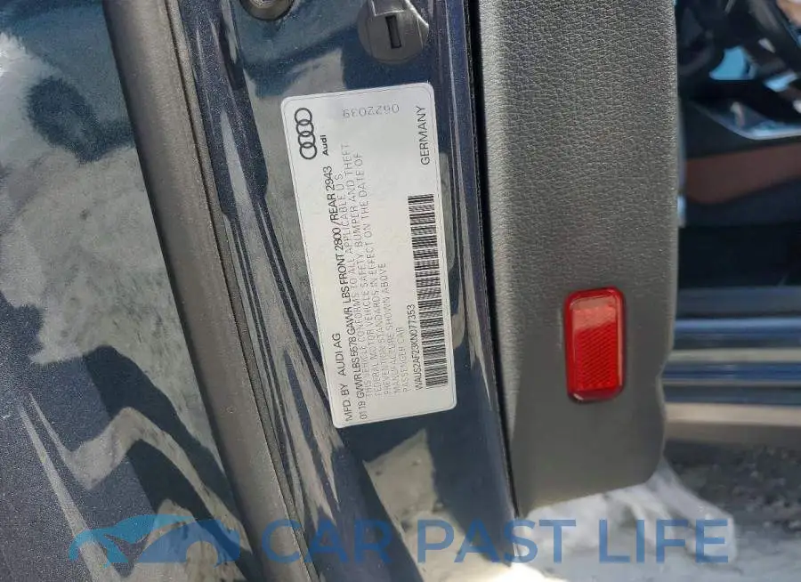 WAUS2AF23KN077353# 12
