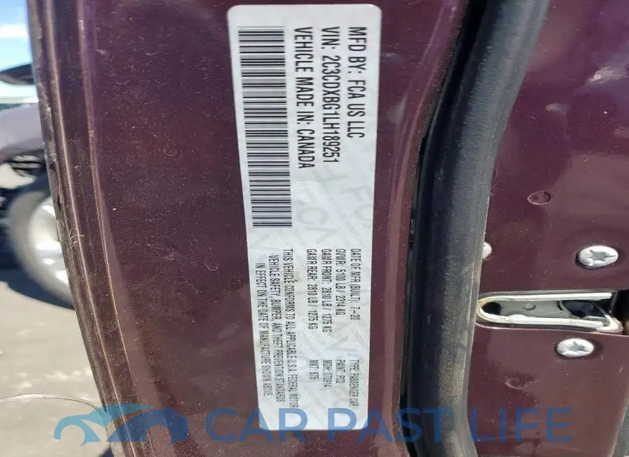 2C3CDXBG1LH189251# 12