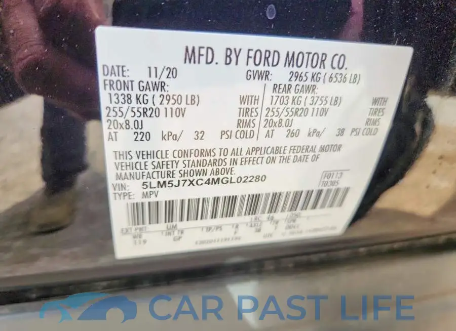 5LM5J7XC4MGL02280# 13