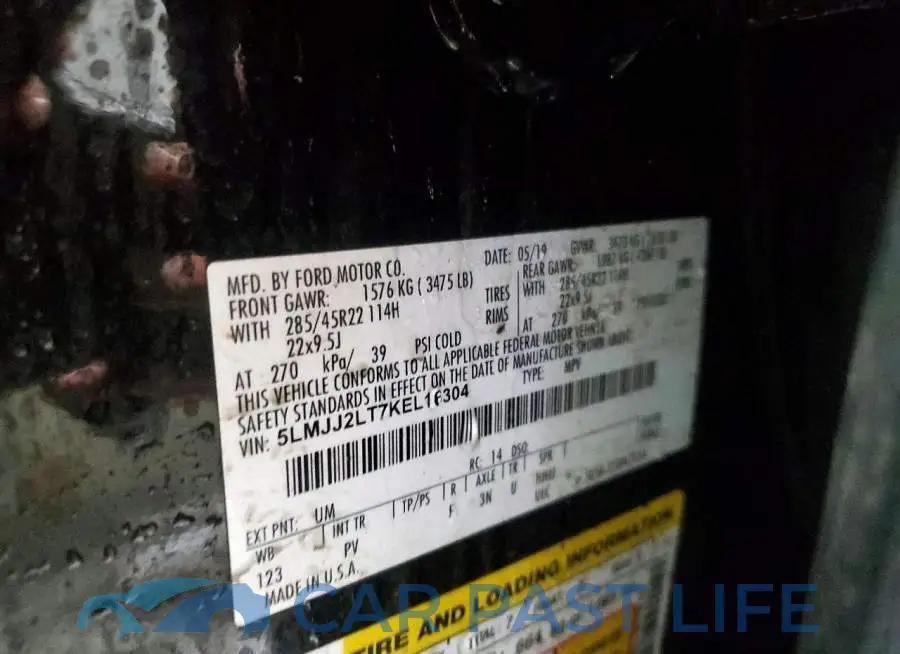 5LMJJ2LT7KEL16304# 13