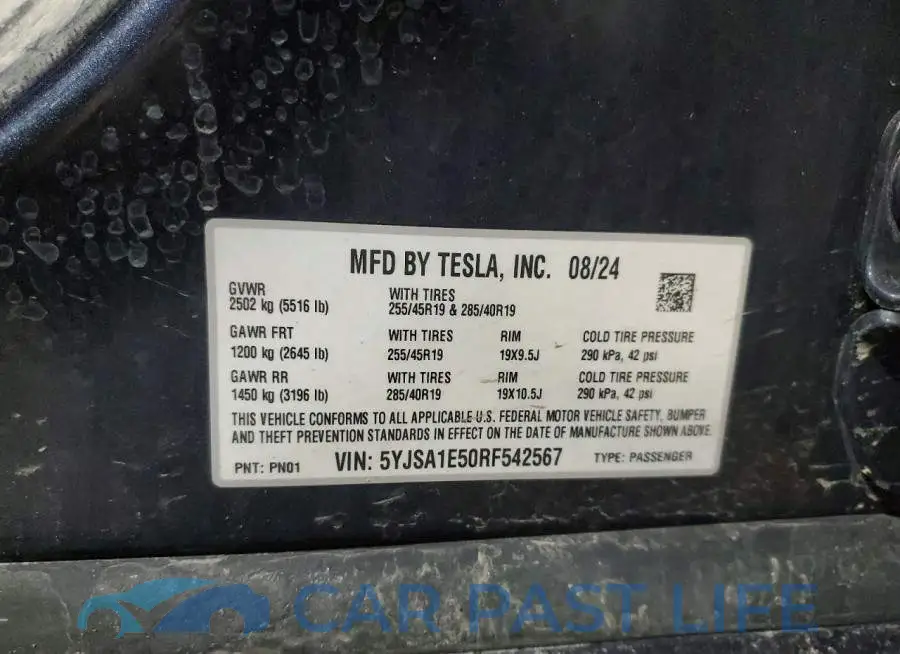 5YJSA1E50RF542567# 13