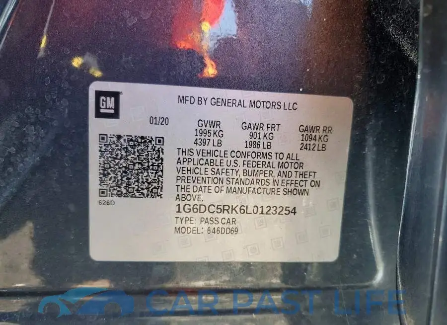 1G6DC5RK6L0123254# 12